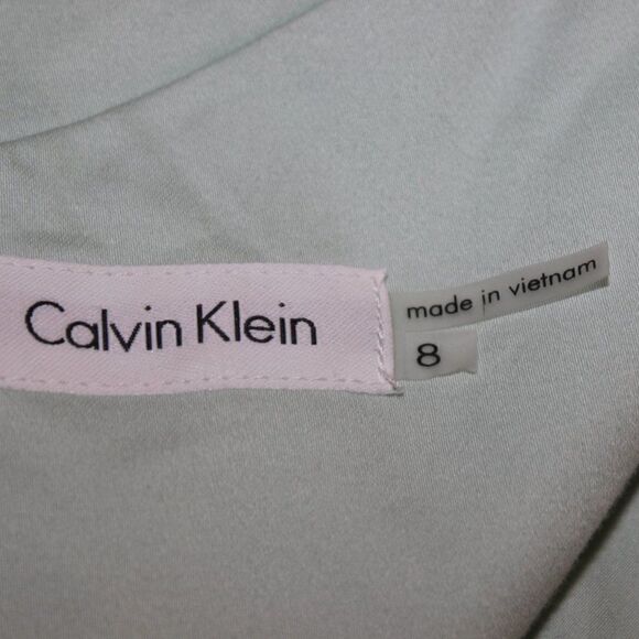 Calvin Klein Mint Mini Dress Women Size 8 - Picture 9 of 10